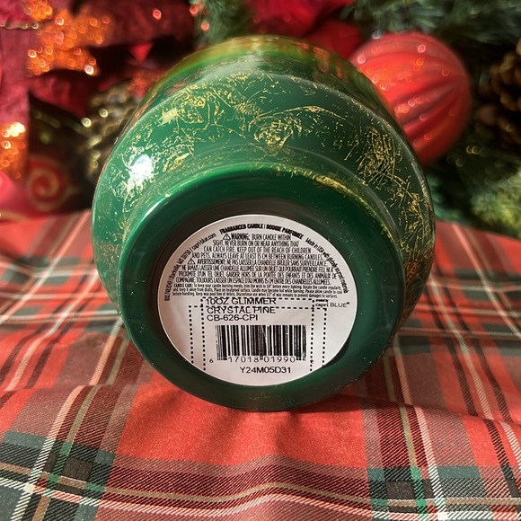 Capri Blue Crystal Pine Scented Candles for Home - Glimmer Inverted Jar Candles - Picture 7 of 7